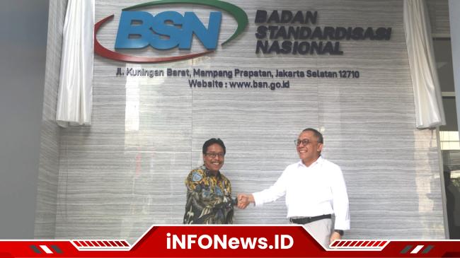 Serah Terima Gedung Kantor Dari BRIN Ke BSN