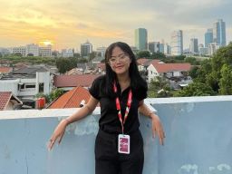 Najlaa Putriherva Widodo Ikuti Magang MSIB di CNN