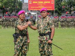 Letkol Marinir La Ode Jimmy H.R Jabat Danmenkav 2 Marinir