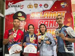 Kowal Puspenerbal Sabet Satu Emas di Kejurnas Taekwondo Kapolri Cup 2024