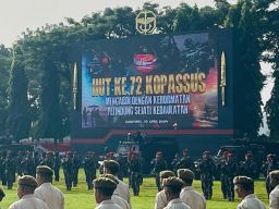 Upacara HUT Ke-72 Kopassus, Ini Amanat Panglima Jenderal TNI Agus Subiyanto
