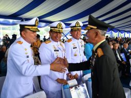 Dipimpin Panglima TNl, Komandan Puspenerbal Hadiri Sertijab KSAU