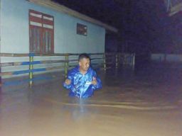 Empat Rumah Terbawa Arus Banjir di Kabupaten Buol