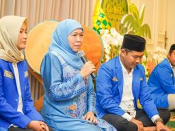 Khofifah Ajak Mahasiswa Bangun Kualitas Pergerakan dengan Semangat Amar Ma’ruf Nahi Munkar