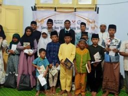 PT. Pegadaian Cabang Syari'ah Sampang Gelar Bukber, Santunan dan Munajat Do'a Bersama Anak Yatim