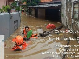 DKI Jakarta Banjir, 463 Jiwa Terdampak