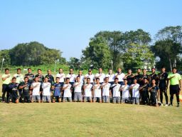 Danpuspenerbal Saksikan Laga Final Danpuspenerbal Cup 2024, Wing Udara 2 Vs Tim Fasharkan Pesud