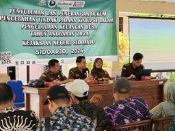 Tim Intelijen Kumpulkan Kades Beri Penyuluhan Hukum Cegah Korupsi Keuangan Desa