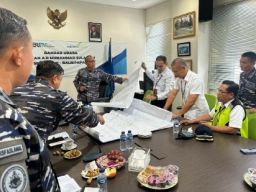 Tiba di Balikpapan, Tim Survey Lanudal IKN CC GM Angkasa Pura I Bandara Sepinggan
