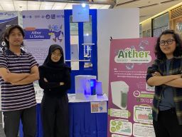 Mahasiswa ITS Kenalkan Aither, Air Purifier Berbasis Bioteknologi Mikroalga