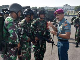 Jelang Berangkat ke Medan Latihan, Prajurit Balasanggha Dhanurgraha Terima Arahan Danmenart 2 Marini