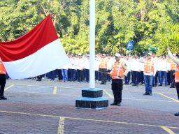 Pelindo Gelar Upacara Peringatan Hari Lahir Pancasila 2024 di Pelabuhan Tanjung Perak