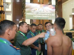 Ketua Panselinda Surabaya Pimpin Pelaksanaan Sidang Pantukhir Catar Akademi TNI
