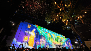 Video Mapping Show by LZY Sukses Hipnotis Pengunjung Kota Lama Surabaya