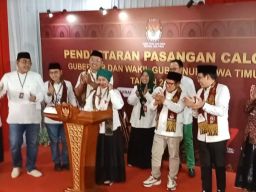 Luluk-Lukman (LUMAN) Janji Wujudkan Jatim Layaknya di Era Majapahit