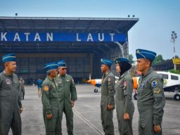 Puspenerbal Lepas Puluhan Pesud Untuk Meriahkan Peringatan HUT ke-79 TNI Tahun 2024