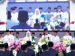 Sholawat dan Doa Bersama di Polda Jatim, Pj. Gubernur Adhy Berharap Pilkada Serentak Aman dan Nyaman