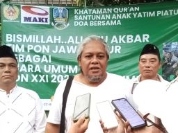 MAKI JATIM Ajak Anak Yatim Khotmil Qur'an, Doakan Kontingen Jatim Unggul di Laga PON XXI Aceh, Sumut