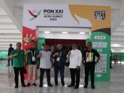Pantau Venue PON di Medan, Ketua DPD RI Saksikan Pertandingan Bowling dan Wushu