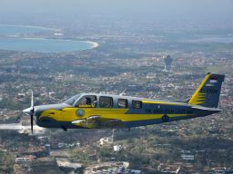 Meriahkan Bali Air Show, Rajawali Laut Flight Puspenerbal Menuju Bali