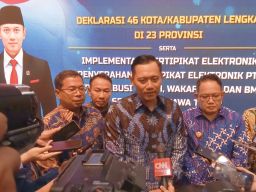 Capaian PTSL Jatim Tembus 100 Persen, Pj. Gubernur Adhy: Bentuk Kepastian Hukum Atas Kepemilikan Tanah