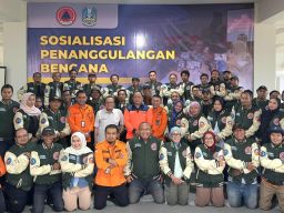 BPBD Jatim Hadirkan Guru Besar Sosiologi Beri Pelatihan 'Jurnalis Tangguh Bencana'