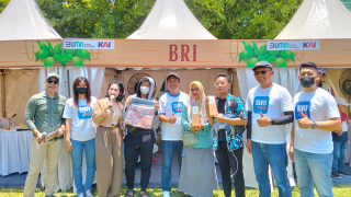 Sinergi BUMN, BRI BO Surabaya Kusuma Bangsa Dukung Gelaran Open House Balai Yasa Surabaya