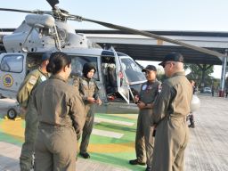 Crew Helikopter Panther HS-1306 Ikuti Latihan Jelang Pratugas Konga TNl Satgas MTF Unifil