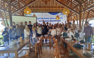BRI Kapas Krampung Gelar Gathering Akbar Untuk Agen Brilink