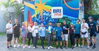 Bidik Komunitas Olahraga, BRI Branch Office Mulyosari Gelar Tunjungan Loop