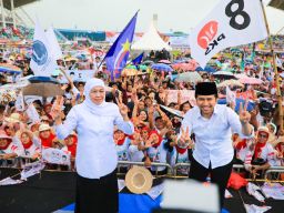 Pesan Sejuk Emil Dardak di Kampanye Akbar, di Jember Sport Garden