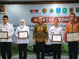 Gubernur Khofifah: Komitmen Pencegahan Korupsi Jadi Nafas Pemprov dan Kabupaten/Kota se-Jatim