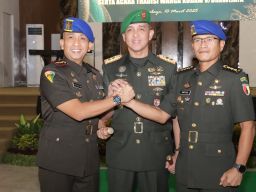 Dua Perwira Menengah TNI-AD di Lingkungan Kodam Brawijaya Berganti