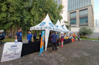 Komunitas Olahraga Surabaya Sambut Program Tunjungan Loop dari BRI