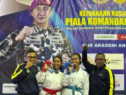 Kontingen Puspenerbal Sabet Dua Medali di Kejurnas Karate Lemkari Piala Dankodiklatal 2025