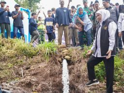 Gubernur Khofifah Resmikan SPAM Singosari, Warga Terbebas dari Krisis Air Bersih Saat Kemarau