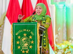 Khofifah Dilantik Jadi Ketum Dewan Pembina, Arifatul Choiri Ketua PP Muslimat NU 2025–2030