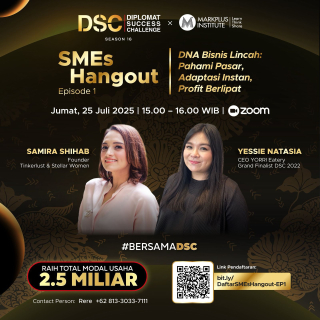 DSC Season 16 Hadirkan Seri UMKM: Kupas Tuntas DNA Bisnis Lincah untuk Raih Profit Maksimal