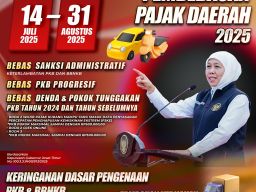 Pemutihan Pajak Kendaraan Bermotor, Dimulai 14 Juli, Gubernur Khofifah: Ringankan Beban Masyarakat