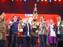 Gubernur Khofifah Apresiasi BPBD Se-Jatim yang Siap Sigap dan Tangguh Hadapi Bencana