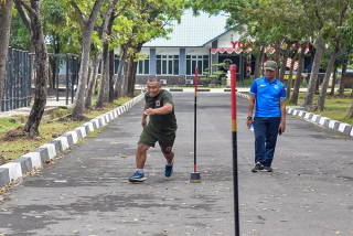Tes Kesamaptaan Jadi Syarat Utama Prajurit Brigif 2 Marinir Naik Pangkat