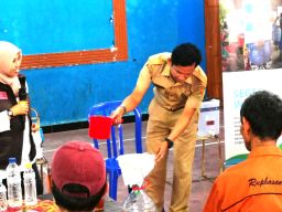 Sekolah Banyu Bening Gelar Sosialisasi Tampung dan Manfaatkan Air Hujan