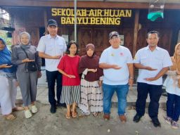 Sekolah Air Hujan Banyu Bening Didatangi Kepala Balai Besar Wilayah Sungai Serayu Opak