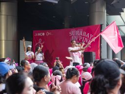 Surabaya in Pink Wujud Kepedulian untuk Pejuang dan Penyintas Kanker Payudara
