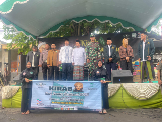 MWC NU Simokerto Turun Jalan Peringati Hari Santri Nasional 2025, Ribuan Pelajar dan Santri Tumpah Ruah