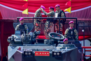 Panglima TNI Jenderal Agus Subiyanto Bangga Jadi Warga Kehormatan Baret Ungu