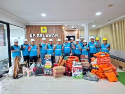 PLN Nusantara Power Kirim Tim, Bantu Warga Terjebak Banjir di Sumut dan Aceh