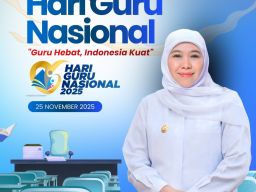 Gubernur Khofifah Apresiasi Dedikasi dan Kontribusi Guru Tingkatkan Prestasi Jatim