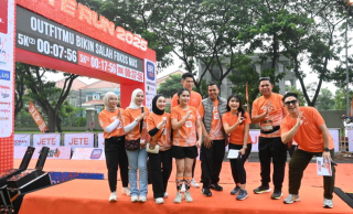 BRI Surabaya Kusuma Bangsa Sukses Mem-BRImo-kan Ribuan Peserta di Jete Run 2025