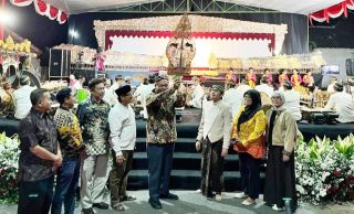 Wayang Kulit 'Wahyu Katentreman' di Kediri, Budaya Terjaga Ekonomi Rakyat Ikut Bangkit